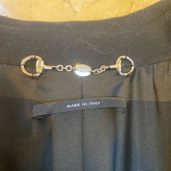 NWT Gucci Black Coat  - Picture 6 of 12